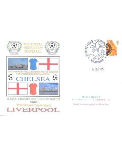 Chelsea v Liverpool First Day Cover Whitehall London 06/12/2005